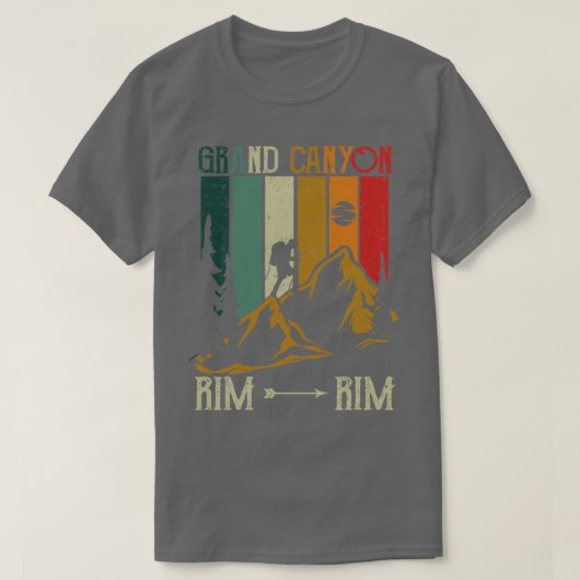 Grand Canyon Rim Rim T-shirt (Design voorkant)