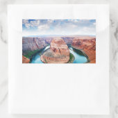 Grand Canyon River Bend Rechthoekige Sticker (Tas)