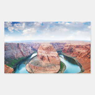 Grand Canyon River Bend Rechthoekige Sticker