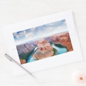 Grand Canyon River Bend Rechthoekige Sticker (Envelop)