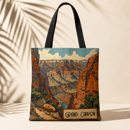 Grand Canyon Roadtrip Boodschaptas Tote Bag
