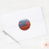 grand canyon ronde sticker (Envelop)