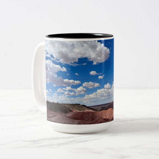 Grand Canyon Skies Tweekleurige Koffiemok (Voorkant links)
