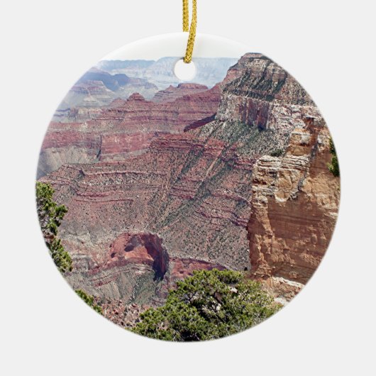Grand Canyon South Rim, Arizona 2 Keramisch Ornament (Voorkant)