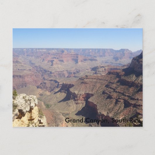Grand Canyon, South Rim Arizona Post Card Briefkaart (Voorkant)
