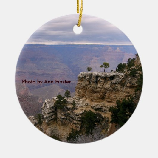 Grand Canyon, South Rim Keramisch Ornament (Voorkant)