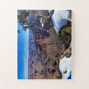 Grand Canyon South Rim met Snow Puzzle Legpuzzel