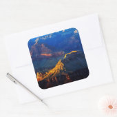 Grand Canyon South Rim Vierkante Sticker (Envelop)