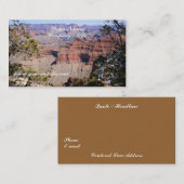 Grand Canyon - South Rim Visitekaartje (Voorkant / Achterkant)