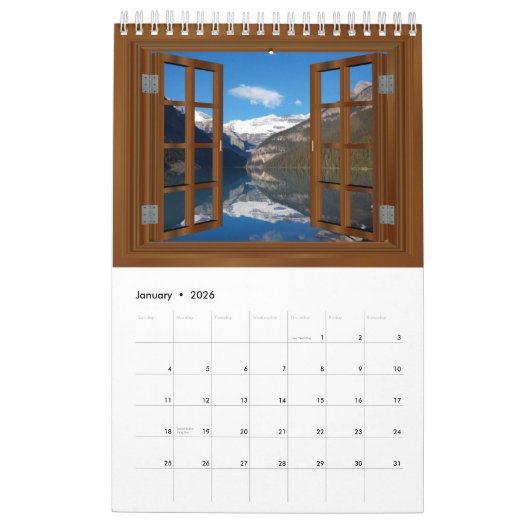 Grand Canyon Spectacular Value Window Uitzicht Ver Kalender (Jan 2026)