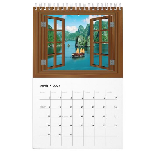 Grand Canyon Spectacular Value Window Uitzicht Ver Kalender (Mar 2026)