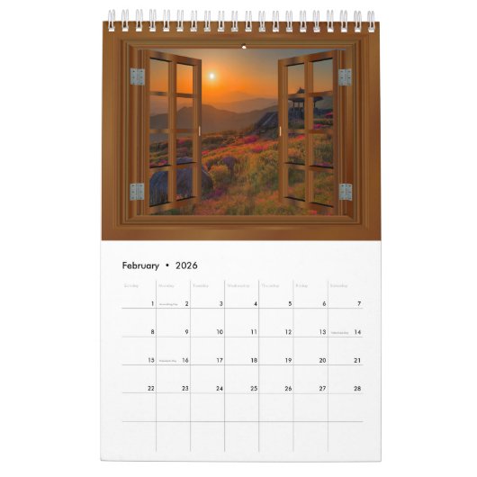 Grand Canyon Spectacular Value Window Uitzicht Ver Kalender (Feb 2026)