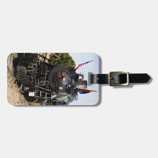 Grand Canyon Spoorwegstoommotor 4960 Bagagelabel (Voorkant horizontaal)