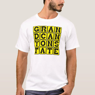 Grand Canyon State, Arizona bijnaam T-shirt