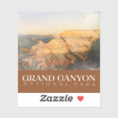 Grand Canyon Sticker, Nationaal Park Decal Sticker (Vel)