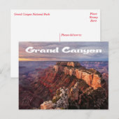 Grand Canyon Sunrise, Arizona, VS-Briefkaart Briefkaart (Voorkant / Achterkant)