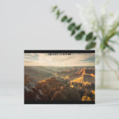 GRAND CANYON SUNSET BRIEFKAART (Staand voorkant)