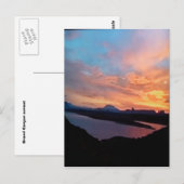 Grand-Canyon-sunset Briefkaart (Voorkant / Achterkant)