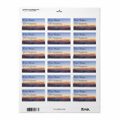 Grand Canyon Sunset Etiket (Full Sheet)