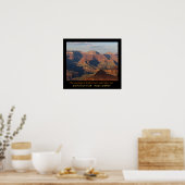 Grand Canyon Sunset Poster (Keuken)