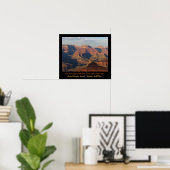 Grand Canyon Sunset Poster (Thuiskantoor)