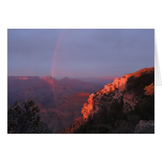 Grand Canyon Sunset Rainbow (Voorkant Horizontaal)