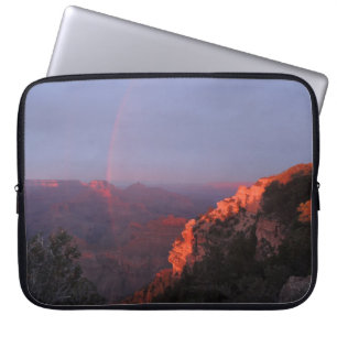 Grand Canyon Sunset Rainbow-laptophoes Laptop Sleeve