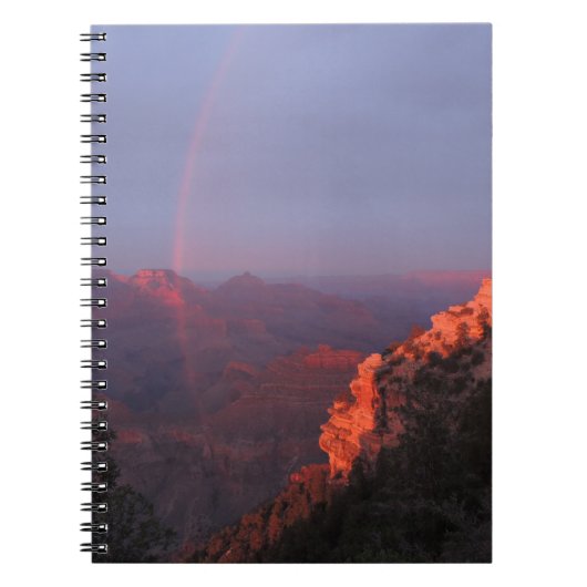 Grand Canyon Sunset Rainbow Notitieboek (Voorkant)