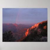 Grand Canyon Sunset Rainbow Print (Voorkant)