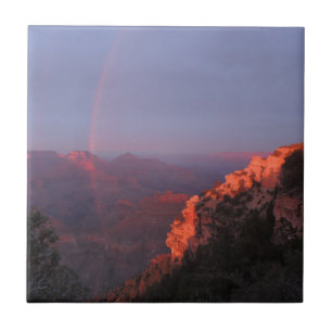Grand Canyon Sunset Rainbow Tegeltje