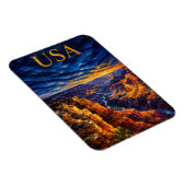 Grand Canyon Sunset Souvenier Magneet (Rechterzijde)