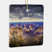 Grand Canyon Travel Foto 2-zijdig kerstfeest Keramisch Ornament (Rechts)