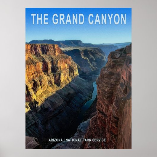 Grand Canyon Travel Poster (Voorkant)