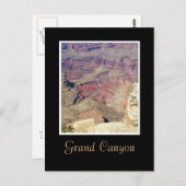 Grand Canyon uitzicht Briefkaart (Voorkant / Achterkant)