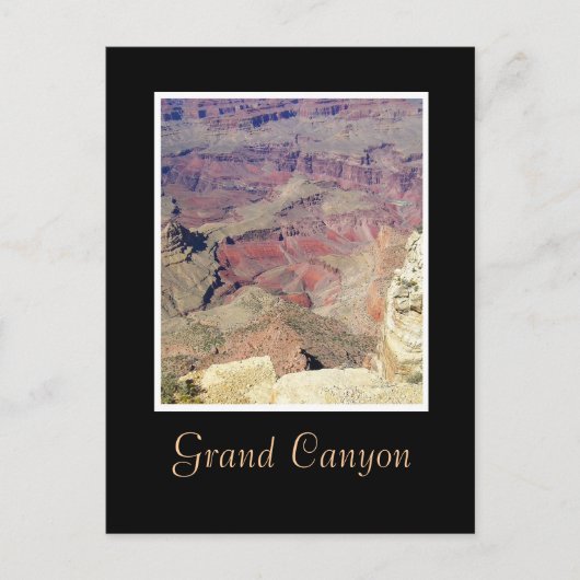Grand Canyon uitzicht Briefkaart (Voorkant)