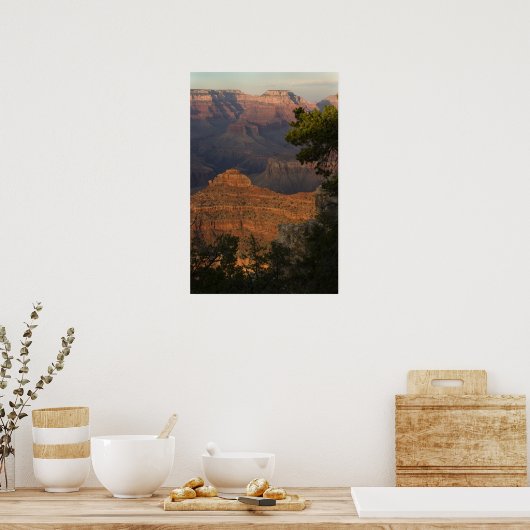 Grand Canyon Uitzicht Poster (Keuken)