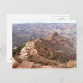 Grand Canyon-uitzicht uit Zuid-Kaibab Trail Briefkaart (Voorkant / Achterkant)