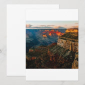 GRAND CANYON UITZICHTEN EN VISTAS KAART (Voorkant / Achterkant)