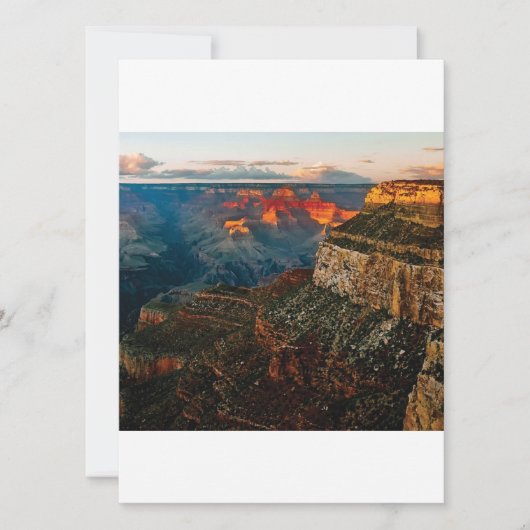 GRAND CANYON UITZICHTEN EN VISTAS KAART (Voorkant)