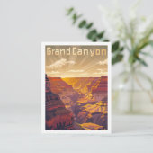 Grand Canyon USA  bekende reisplaats Briefkaart (Staand voorkant)
