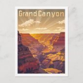 Grand Canyon USA  bekende reisplaats Briefkaart (Voorkant)