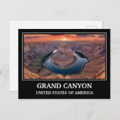 Grand Canyon USA Briefkaart (Voorkant / Achterkant)