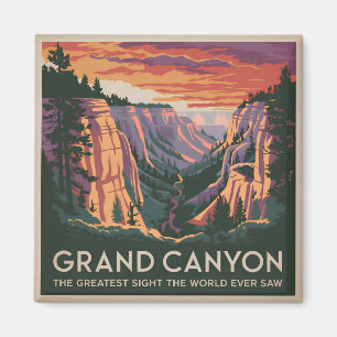 Grand Canyon USA vintage Magneet
