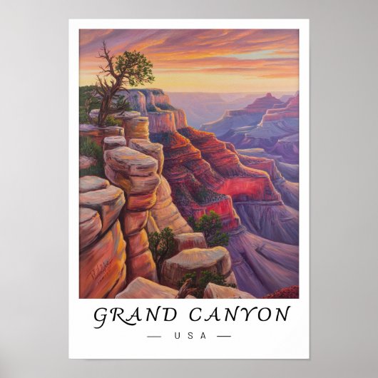 Grand Canyon USA  Wall Art, American Southwest  Poster (Voorkant)