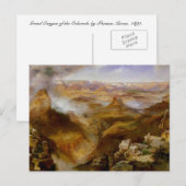 Grand Canyon van de Colorado Briefkaart (Voorkant / Achterkant)