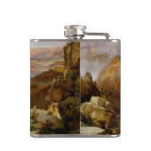 Grand Canyon van de Colorado Heupfles (Achterkant)