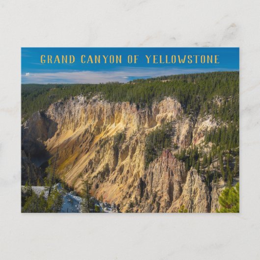 Grand Canyon van de geelsteen Briefkaart (Voorkant)