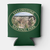 Grand Canyon van de geelsteen in Yellowstone NP Blikjeskoeler (Voorkant)