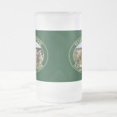 Grand Canyon van de geelsteen in Yellowstone NP Matglas Bierpul (Center)