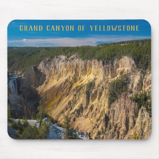 Grand Canyon van de geelsteen Muismat (Voorkant)